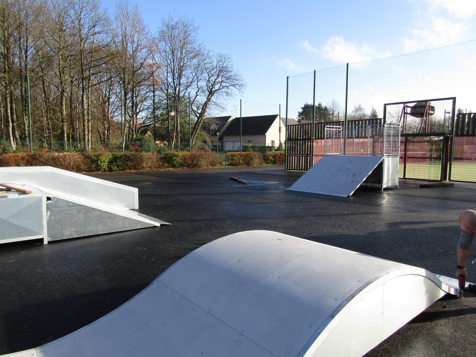 plate forme skate parc 34