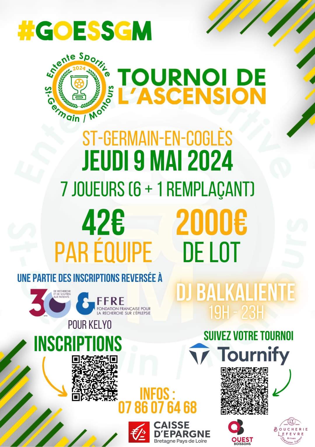 Tournoi de Foot Séniors