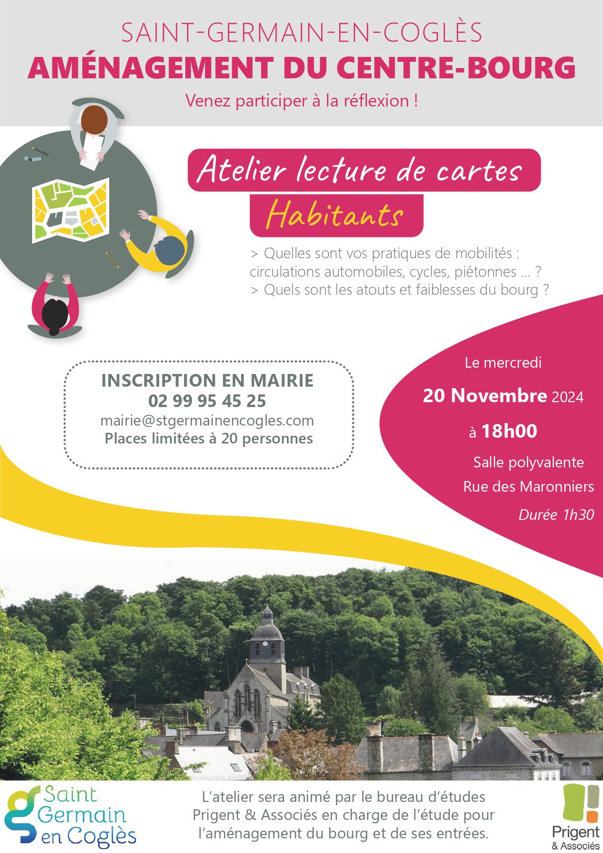 Atelier aménagement du centre bourg