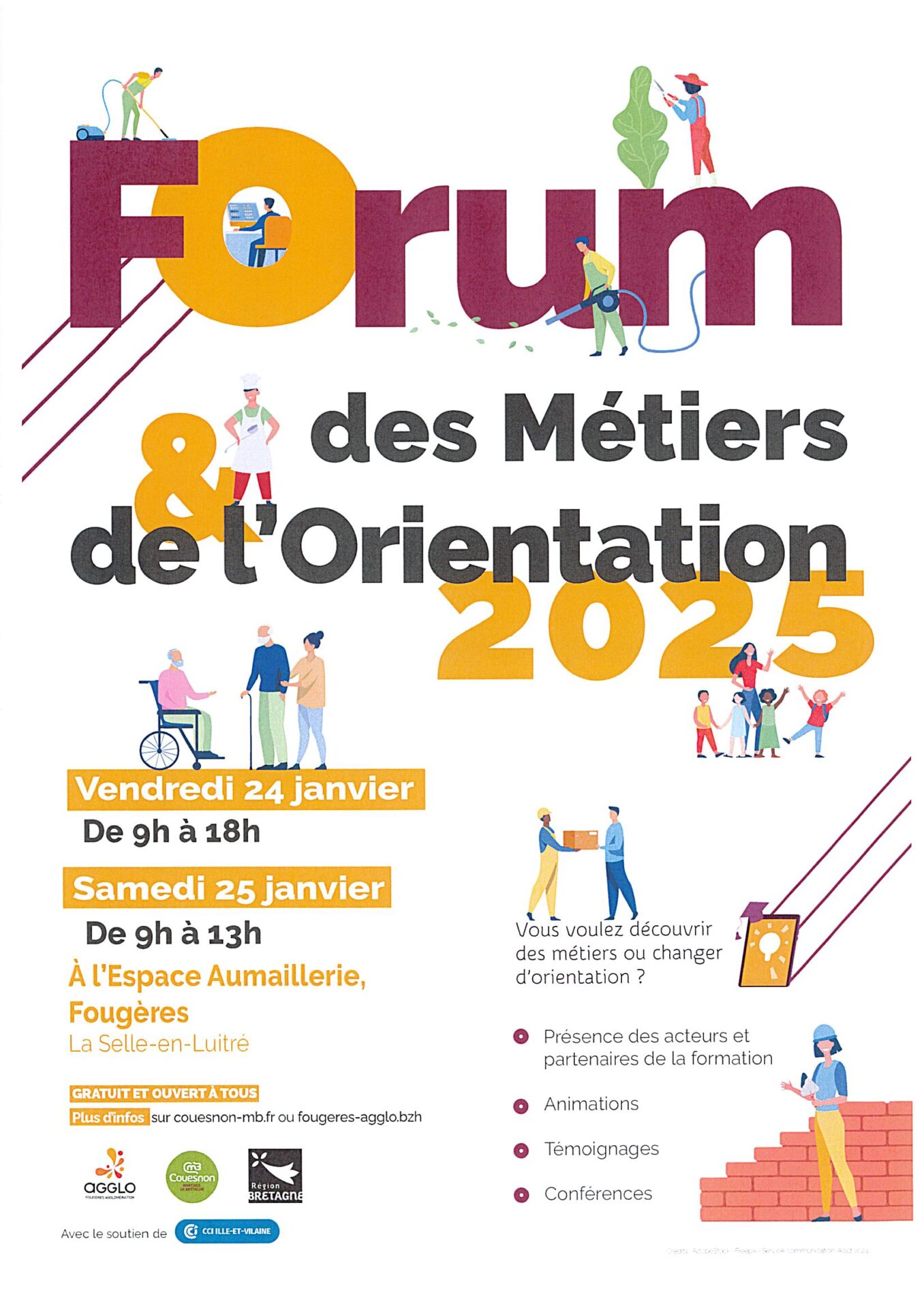 forum des métiers et de l'orientation
