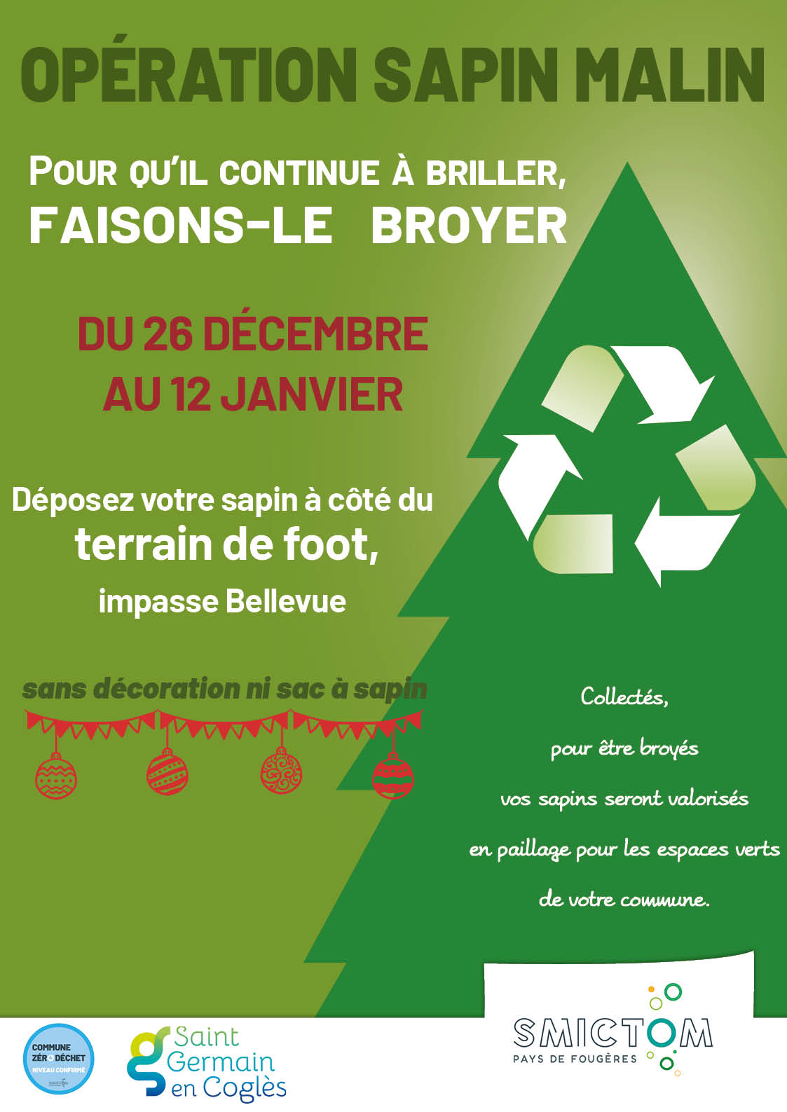 2024 opération sapin malin saint germain en coglès