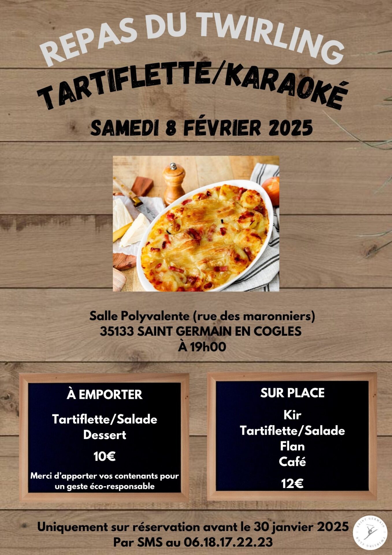 affiche repas