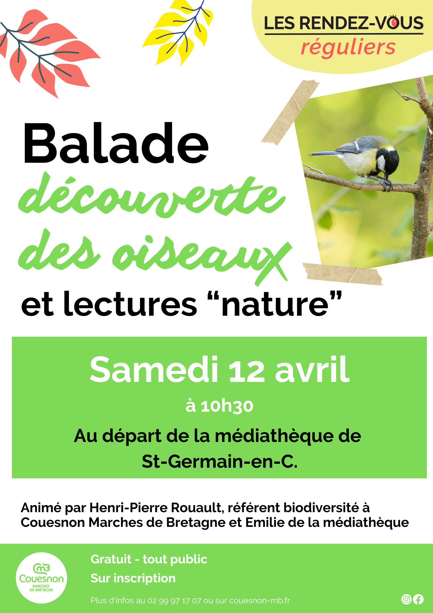balade découverte oiseaux