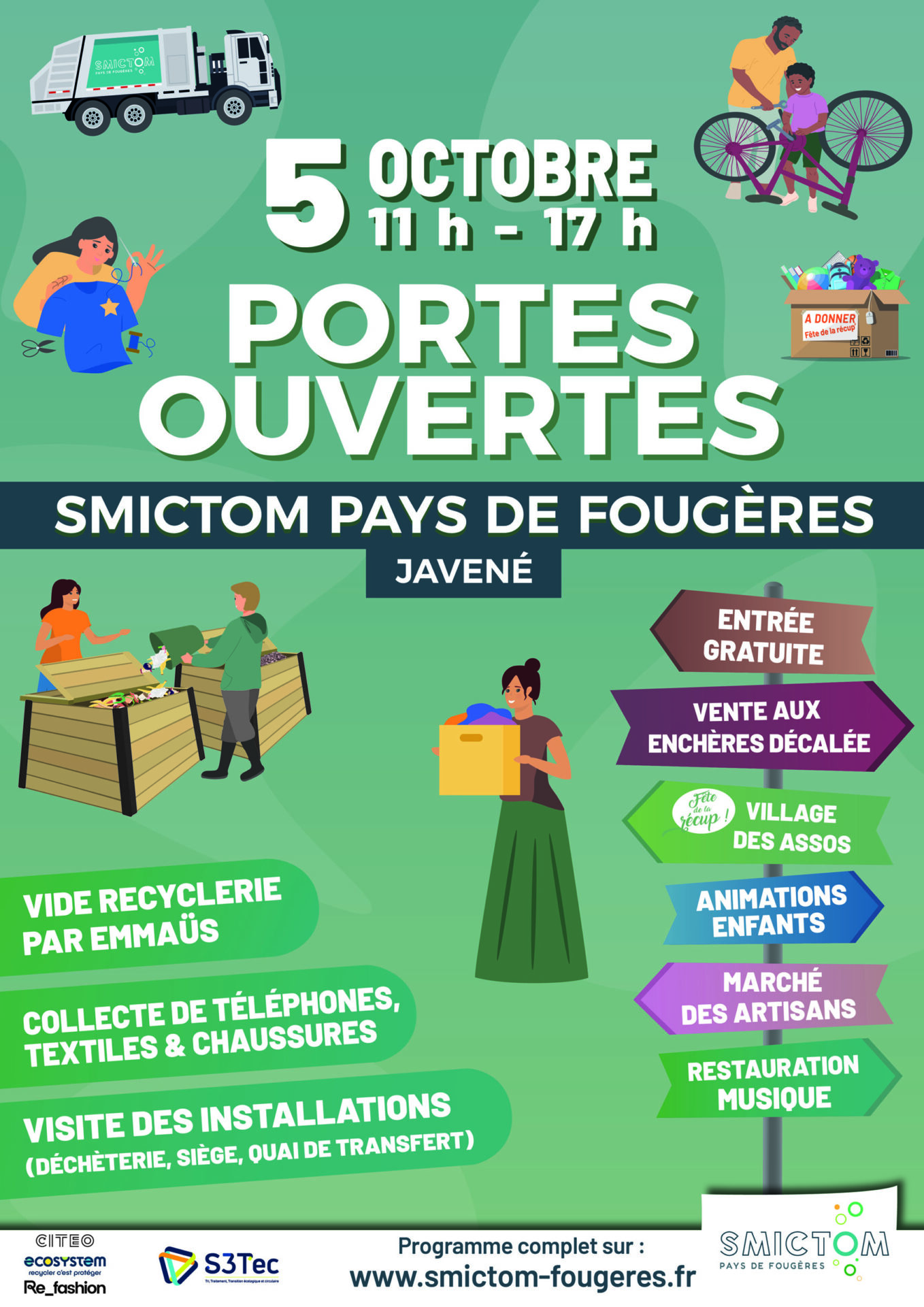 affiche portes ouvertes 2025
