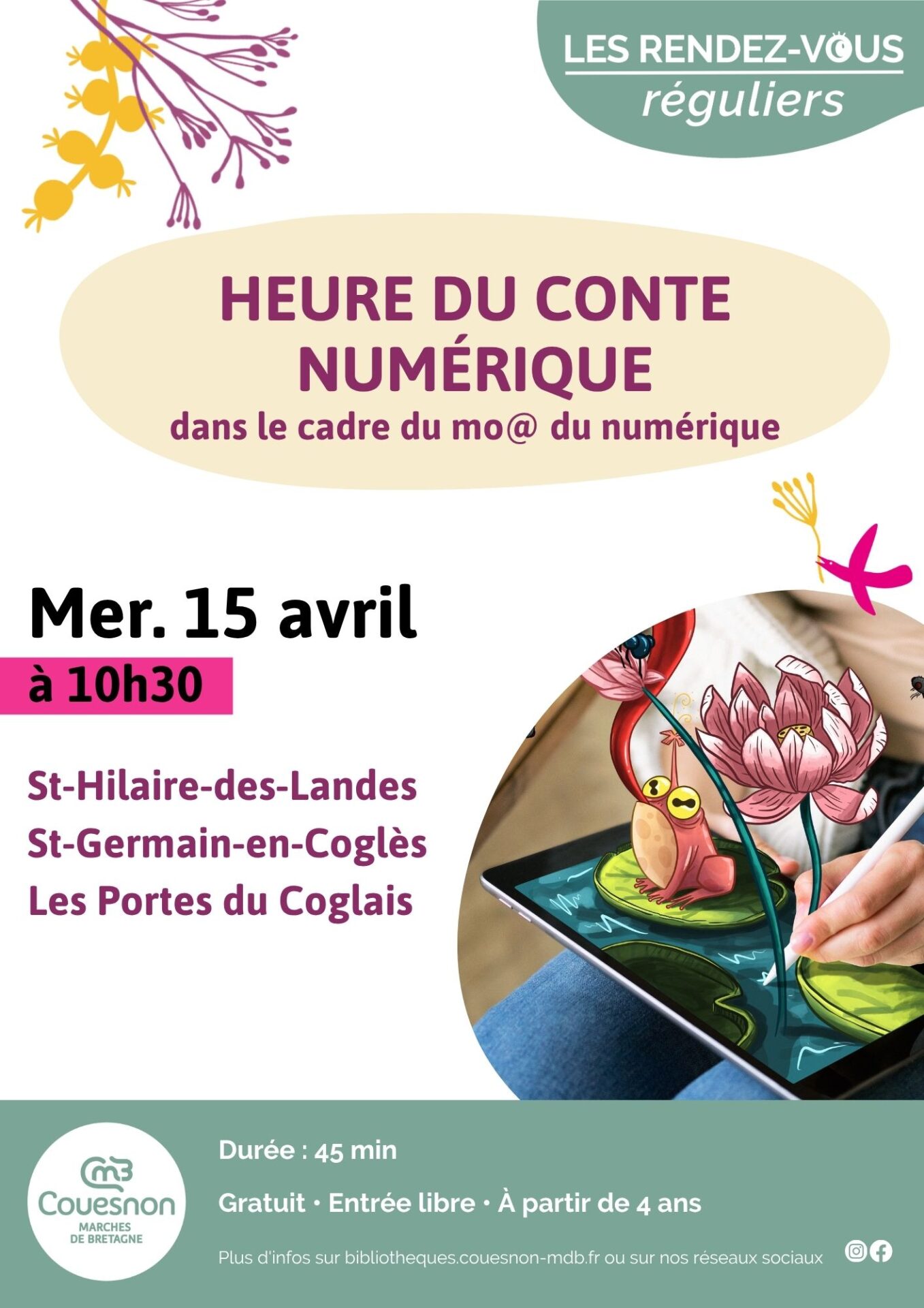 heure du conte numérique 15avril2026