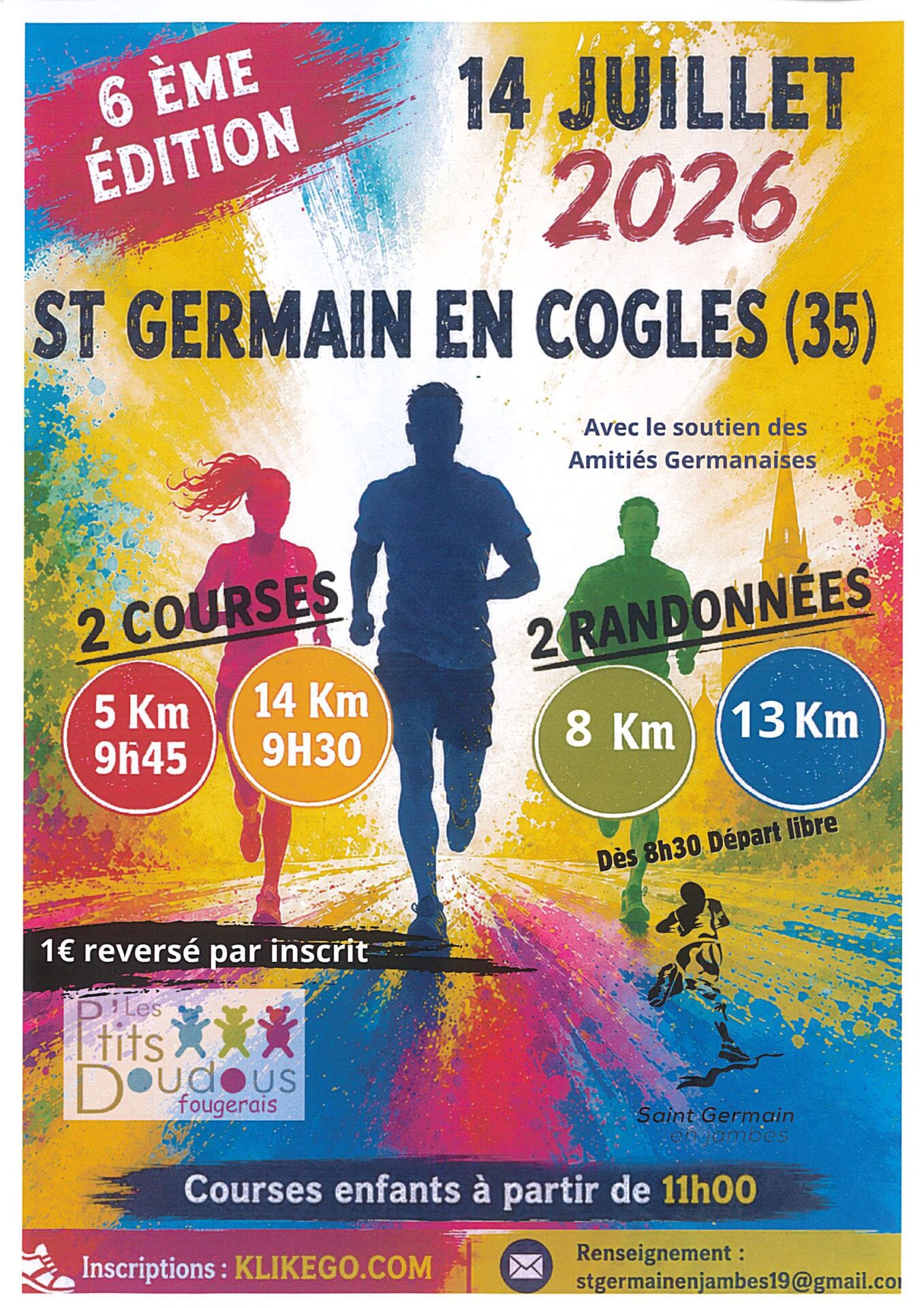 6ème édition des courses de Saint Germain en Jambes