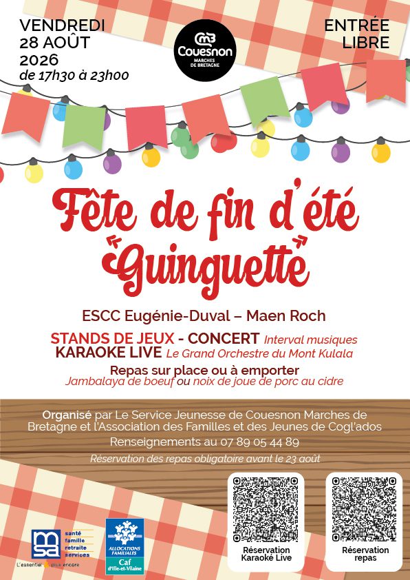affiche guinguette